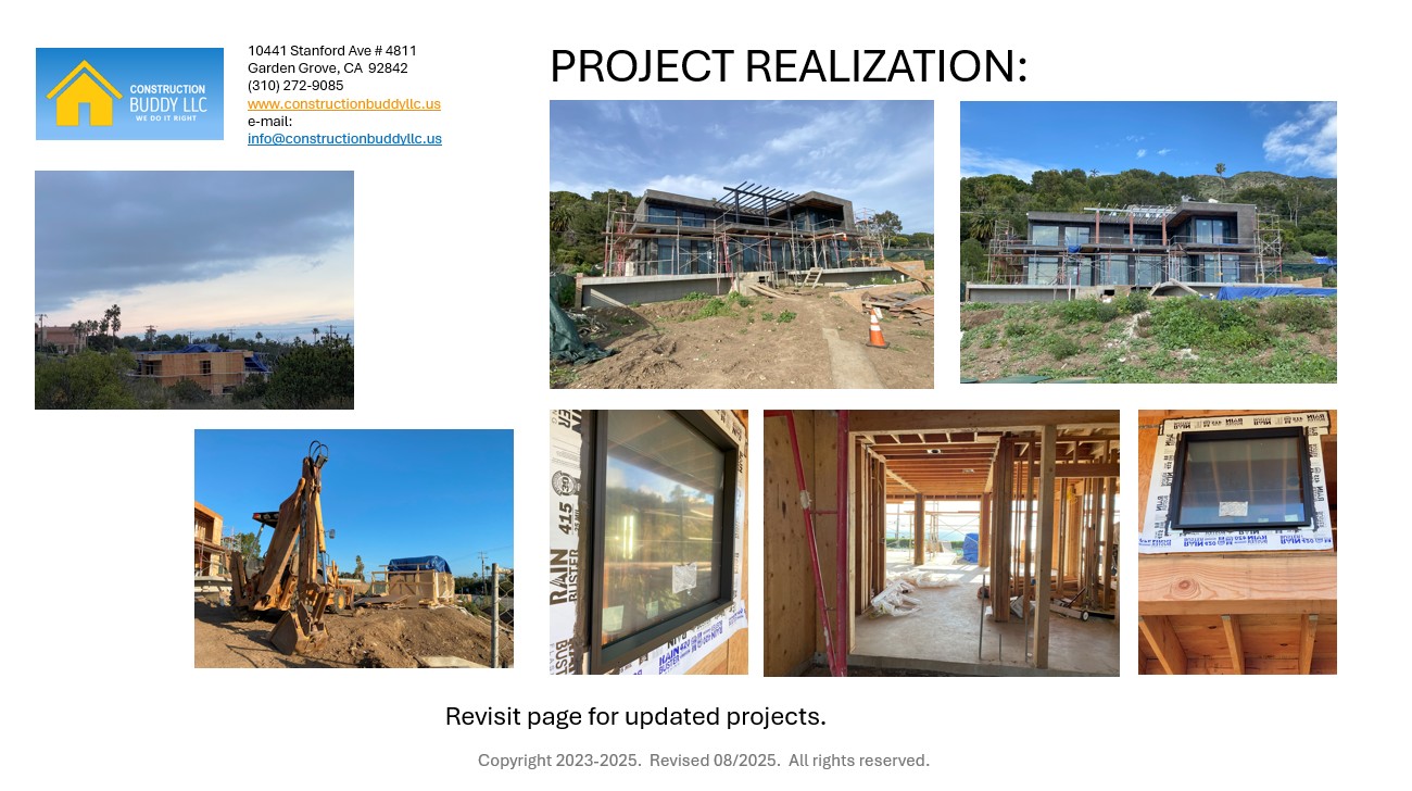 Construction Buddy - Realization