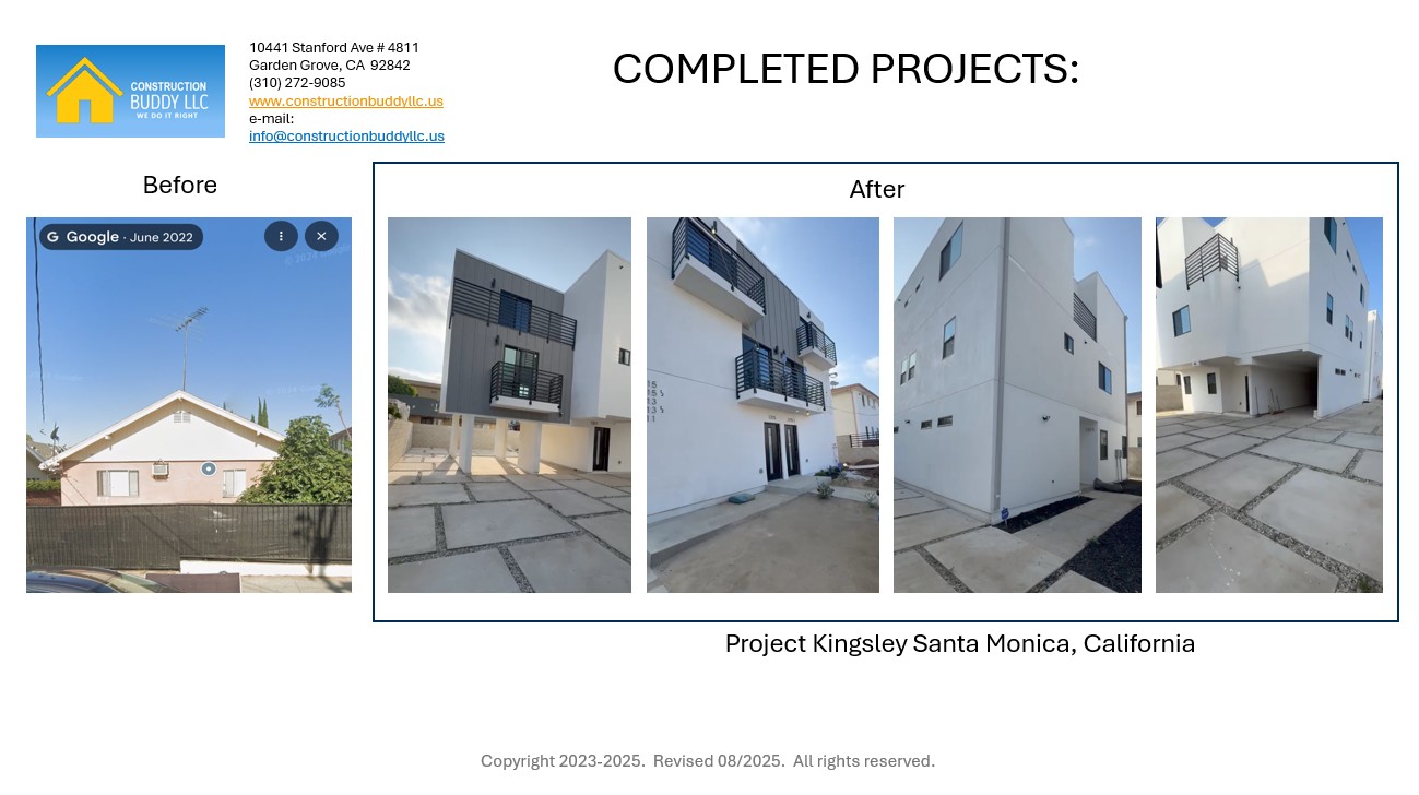 Construction Buddy - Completion B